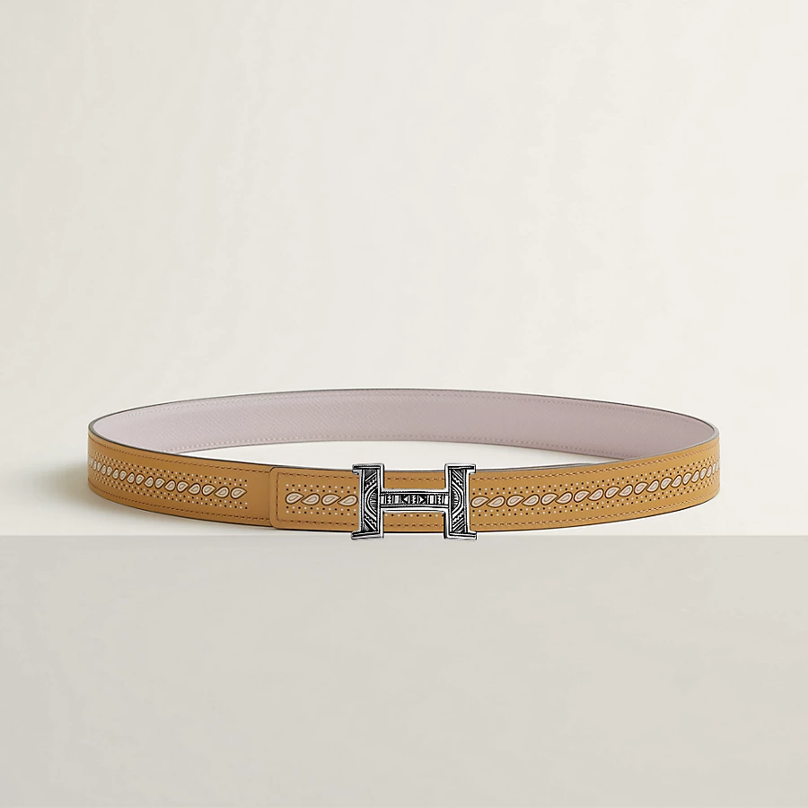 Mini Constance Touareg belt buckle & Bandana leather strap 24 mm - Image 2